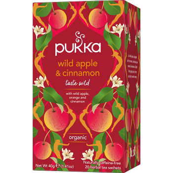 Te Wild Apple & cinnamon Ekologisk 20-p Pukka