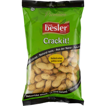 Jordnötter skal rostade 200g Besler
