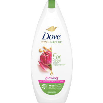 Duschtvål Glowing 225ml Dove