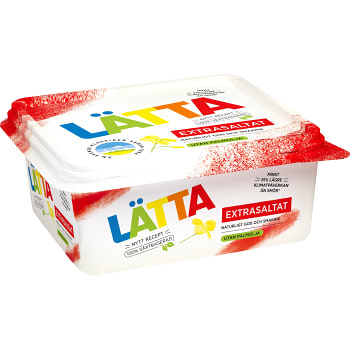 Margarin Extrasaltat växtbaserat 39% 600g Lätta