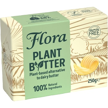 Plant B+tter växtbaserad 79% 250g Flora