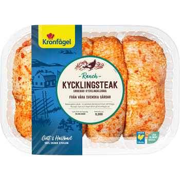 KycklingSteak ranch ca 850g Kronfågel