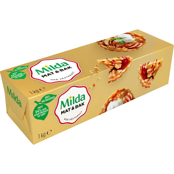 Margarin Mat &amp; Bak växtbaserat 1000g Milda