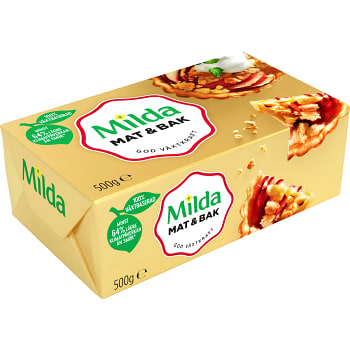 Margarin Mat &amp; Bak växtbaserat 500g Milda