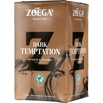 Dark Temptation Bryggkaffe 450g Zoegas
