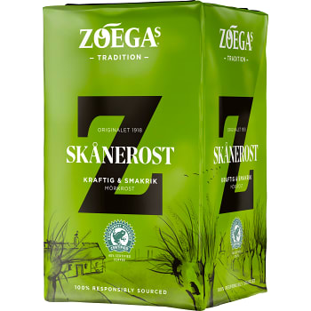 Bryggkaffe Skånerost 450g Zoegas