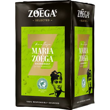 Bryggkaffe Maria Zoéga Skånerost 450g Zoegas