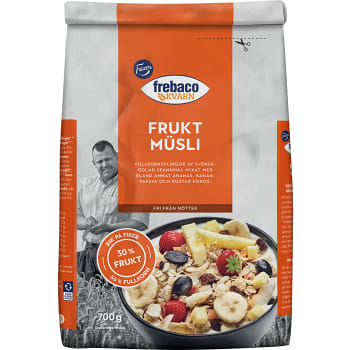 Müsli Frukt 700g Frebaco