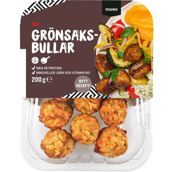 Grönsaksbullar 200g ICA