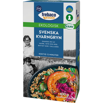 Svenska kvarngryn Ekologisk 400g Frebaco