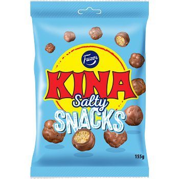 Kina Blå Salty Snacks 155g Fazer