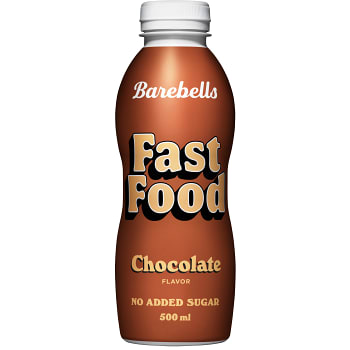 Måltidsersättning Dryck Fast Food Chocolate 500ml Barebells