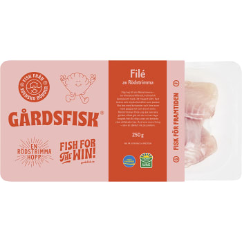 Rödstrimma filé 250g Gårdsfisk