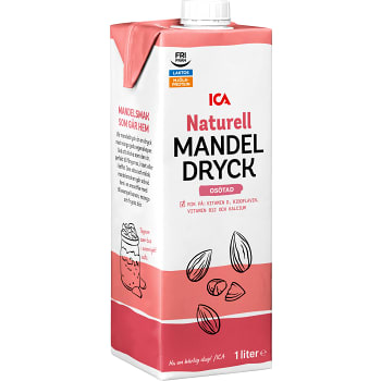 Mandeldryck Natur 1l ICA