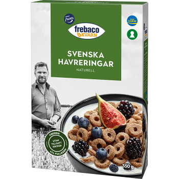 Havreringar Fullkorn 350g Frebaco