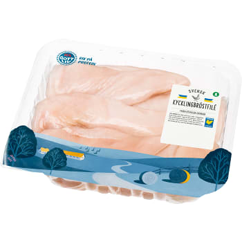 Kycklingbröstfilé 1kg ICA Gott Liv