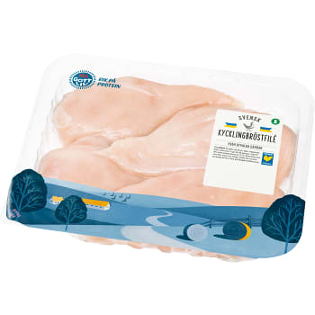 Kycklingbröstfilé 720g ICA Gott Liv