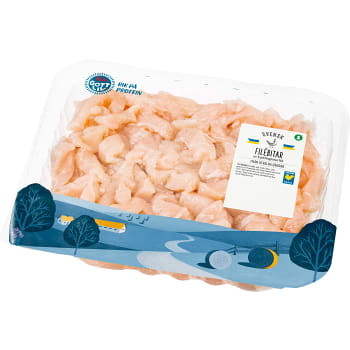 Kycklinginnerfilé bitar 600g ICA Gott Liv