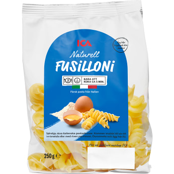 Pasta Fusilloni Färsk 250g ICA