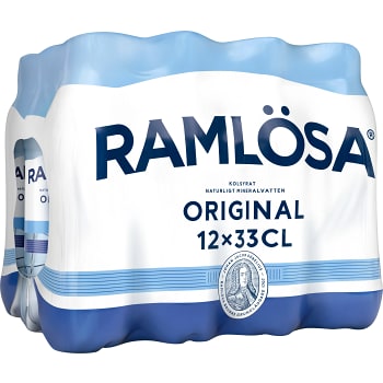 Vatten Kolsyrad Original 33cl 12-p Ramlösa
