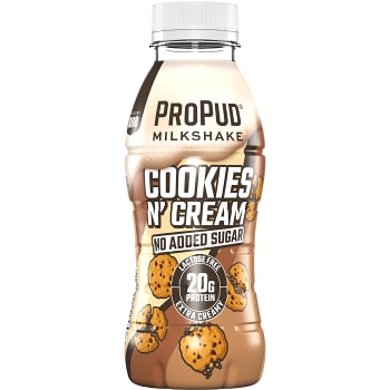 Milkshake ProPud Cookies N´Cream Laktosfri 330ml NJIE