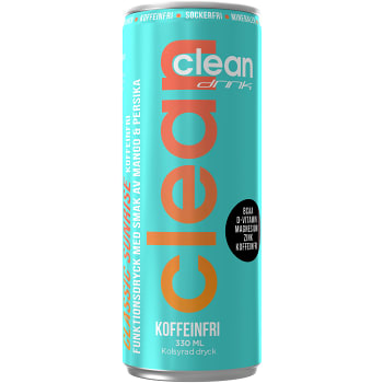 Energidryck BCAA S-rise Koffeinfri 33cl Clean Drink