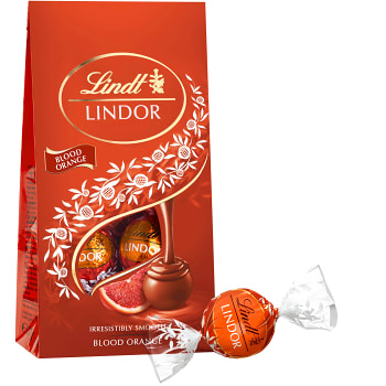 Lindor Blodapelsin 137g Lindt