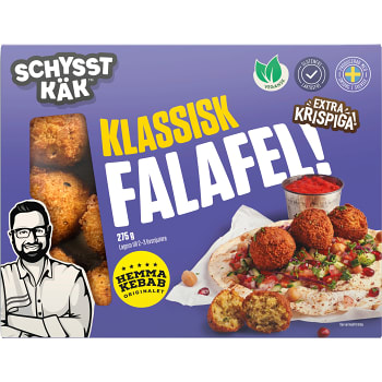 Falafel klassisk 275g Schysst käk