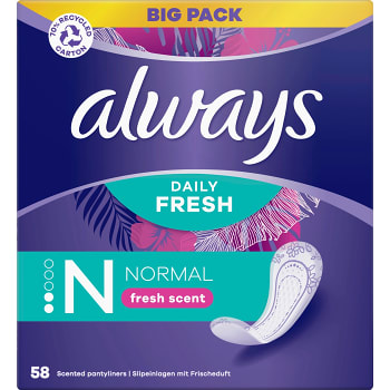 Trosskydd Normal Fresh Scent 58-p Always