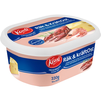 Räk &amp; Kräftost 330g Kavli