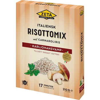 Risottomix Karljohansvamp 210g Zeta