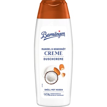 Duschkräm Mandel & Kokosnöt 250ml Barnängen