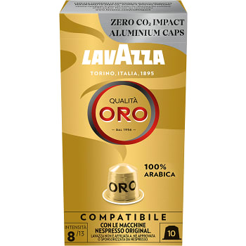Kaffekapslar Qualità Oro 10-p Lavazza