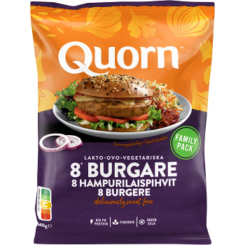 Burgare 640g Quorn | Handla mat online från din lokala ICA-butik