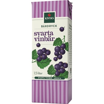 Svartvinbärsdryck Drickfärdig 1,5l Kiviks
