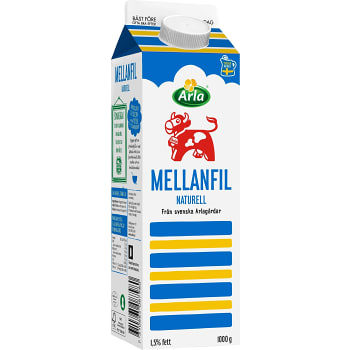 Mellanfil 1,5% 1000g Arla Ko®