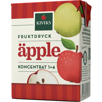 Lättdryck Äpple Koncentrat 2dl Kiviks