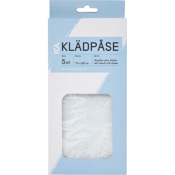 Klädpåse 5-pack ICA