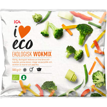 Wokmix Fryst Ekologisk 500g ICA eco