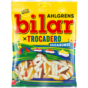 Godispåse Bilar Sodakombi x Trocadero 130g Cloetta