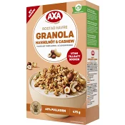 Granola Hazelnut & Cashew 475g AXA