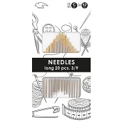 Synålar Långa 3/9 20-p Falk