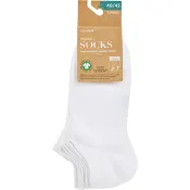 Hiddensocka 3p vit 44/47 mywear