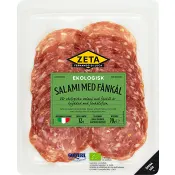 Salami Fänkål Ekologisk 70g Zeta