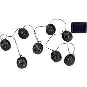 Solcellsslinga Flame 8 lampor Outfit