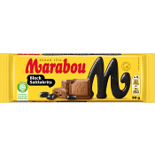 Chokladkaka Black Saltlakrits 90g Marabou