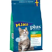 Torrfoder plus+ kastrerad utekatt Kyckling 800g Mjau