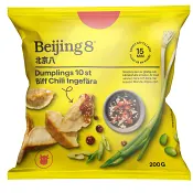 Dumpling biff, chili & ingefära 200g Beijing8