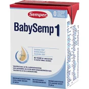 Modersmjölksersättning  BabySemp 1 df 0-6m 200ml Semper