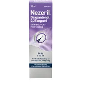 Dexpantenol för barn 2-10 år 0,25 mg/ml Nezeril